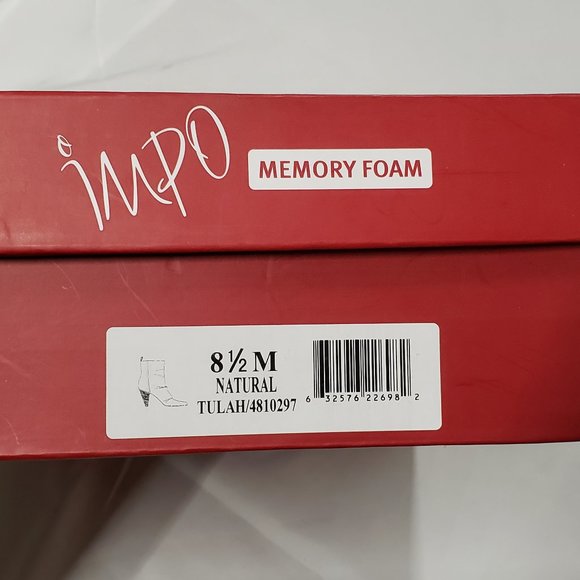 NWT! Impo Leopard Print Ankle Booties Size 8.5 - Picture 10 of 10